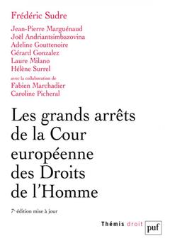 Cover of the book Les grands arrêts de la Cour européenne des droits de l'homme