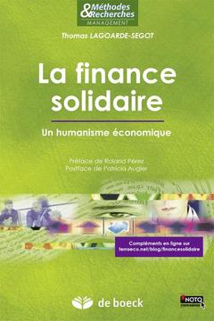 Couverture de l’ouvrage La finance solidaire