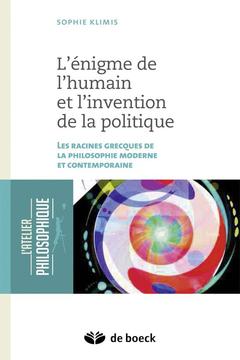 Cover of the book L'énigme de l'humain et l'invention de la politique