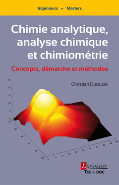 Couverture de l’ouvrage Chimie analytique, analyse chimique et chimiométrie