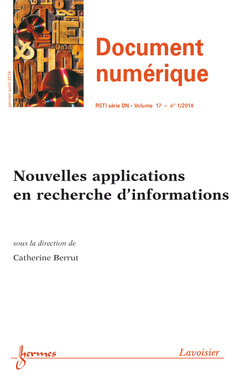 Cover of the book Document numérique RSTI série DN Volume 17 N° 1/Janvier-Avril 2014