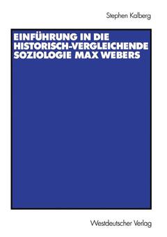 Cover of the book Einführung in die historisch-vergleichende Soziologie Max Webers