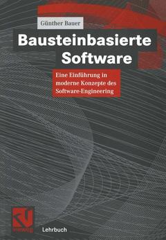 Cover of the book Bausteinbasierte Software