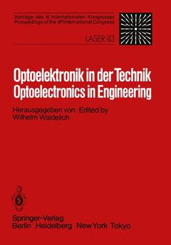 Couverture de l’ouvrage Optoelektronik in der Technik / Optoelectronics in Engineering
