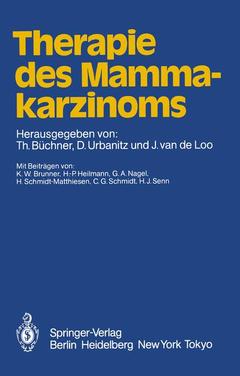 Cover of the book Therapie des Mammakarzinoms