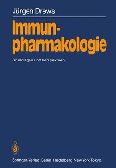 Cover of the book Immunpharmakologie