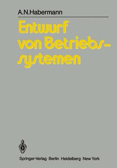 Cover of the book Entwurf von Betriebssystemen