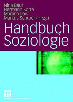 Couverture de l’ouvrage Handbuch Soziologie