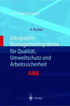 Couverture de l’ouvrage Integrierte Managementsysteme für Qualität, Umweltschutz und Arbeitssicherheit
