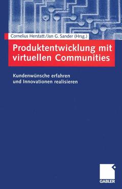 Couverture de l’ouvrage Produktentwicklung mit virtuellen Communities
