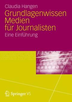 Couverture de l’ouvrage Grundlagenwissen Medien für Journalisten