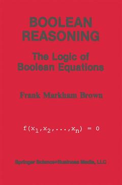 Couverture de l’ouvrage Boolean Reasoning
