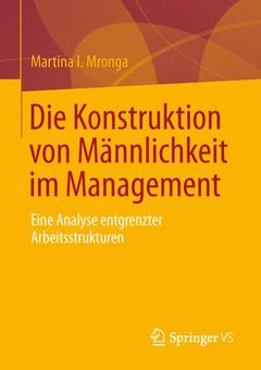 Couverture de l’ouvrage Die Konstruktion von Männlichkeit im Management