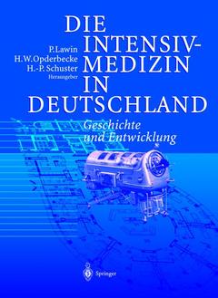 Couverture de l’ouvrage Die Intensivmedizin in Deutschland