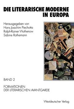 Cover of the book Die literarische Moderne in Europa