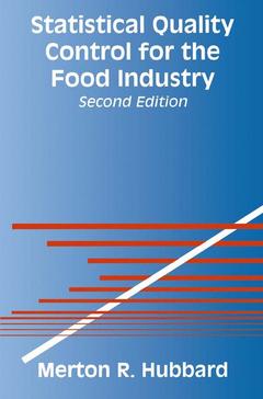 Cover of the book Statistical Quality Control for the Food Industry