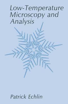 Cover of the book Low-Temperature Microscopy and Analysis