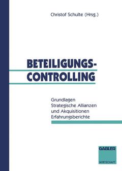 Cover of the book Beteiligungscontrolling