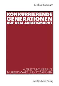 Couverture de l’ouvrage Konkurrierende Generationen auf dem Arbeitsmarkt