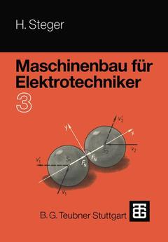 Couverture de l’ouvrage Maschinenbau für Elektrotechniker