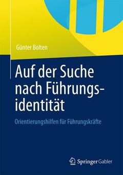 Cover of the book Auf der Suche nach Führungsidentität