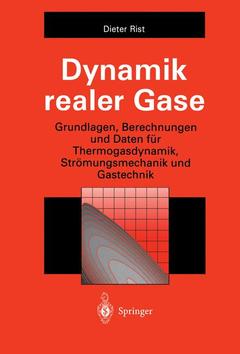 Cover of the book Dynamik realer Gase