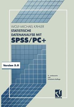 Cover of the book Statistische Datenanalyse mit SPSS/PC+