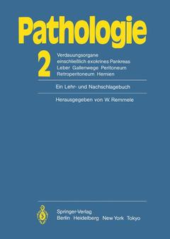Couverture de l’ouvrage Pathologie: Ein Lehr- und Nachschlagebuch