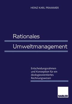 Cover of the book Rationales Umweltmanagement