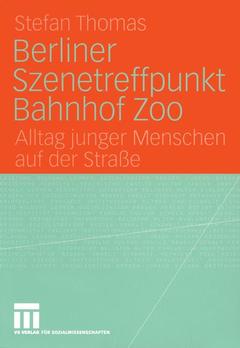 Couverture de l’ouvrage Berliner Szenetreffpunkt Bahnhof Zoo
