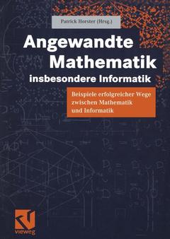 Couverture de l’ouvrage Angewandte Mathematik, insbesondere Informatik