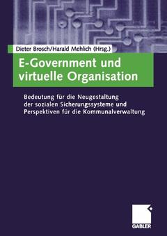 Cover of the book E-Government und virtuelle Organisation