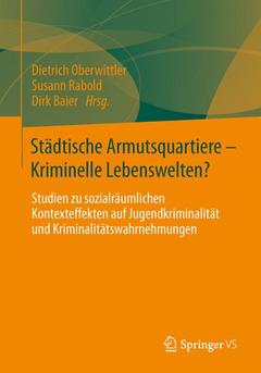 Couverture de l’ouvrage Städtische Armutsquartiere - Kriminelle Lebenswelten?