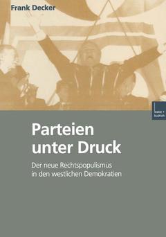 Cover of the book Parteien unter Druck