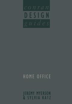 Couverture de l’ouvrage Conran Design guides Home Office