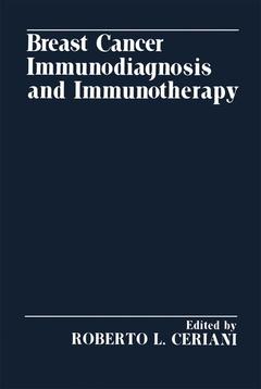 Couverture de l’ouvrage Breast Cancer Immunodiagnosis and Immunotherapy
