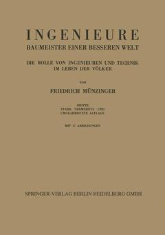 Couverture de l’ouvrage Ingenieure Baumeister Einer Besseren Welt