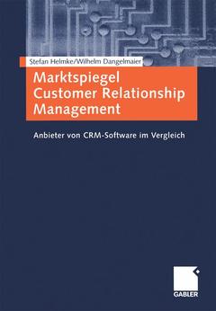 Couverture de l’ouvrage Marktspiegel Customer Relationship Management