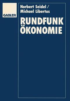 Couverture de l’ouvrage Rundfunkökonomie