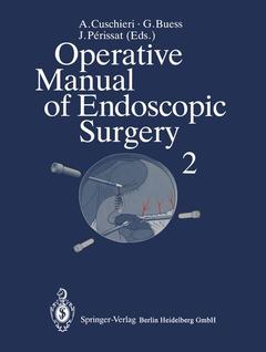 Couverture de l’ouvrage Operative Manual of Endoscopic Surgery 2