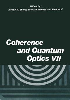 Couverture de l’ouvrage Coherence and Quantum Optics VII