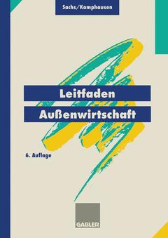 Couverture de l’ouvrage Leitfaden Außenwirtschaft