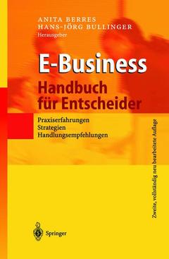Couverture de l’ouvrage E-Business - Handbuch für Entscheider