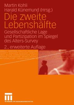Cover of the book Die zweite Lebenshälfte
