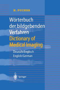 Cover of the book Wörterbuch der bildgebenden Verfahren/Dictionary of Medical Imaging