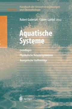 Cover of the book Handbuch der Umweltveränderungen und Ökotoxikologie