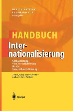 Cover of the book Handbuch Internationalisierung