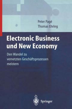Couverture de l’ouvrage Electronic Business und New Economy