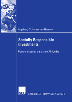 Cover of the book Socially Responsible Investments