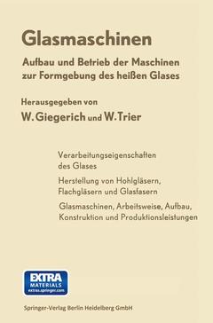 Cover of the book Glasmaschinen
